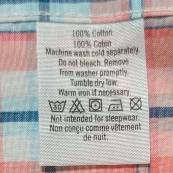 Janie and Jack Plaid Shirt Button Down Boys 4 100% Cotton Preppy Windowpane - Picture 5 of 9